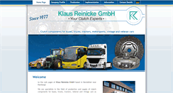 Desktop Screenshot of en.klaus-reinicke.de